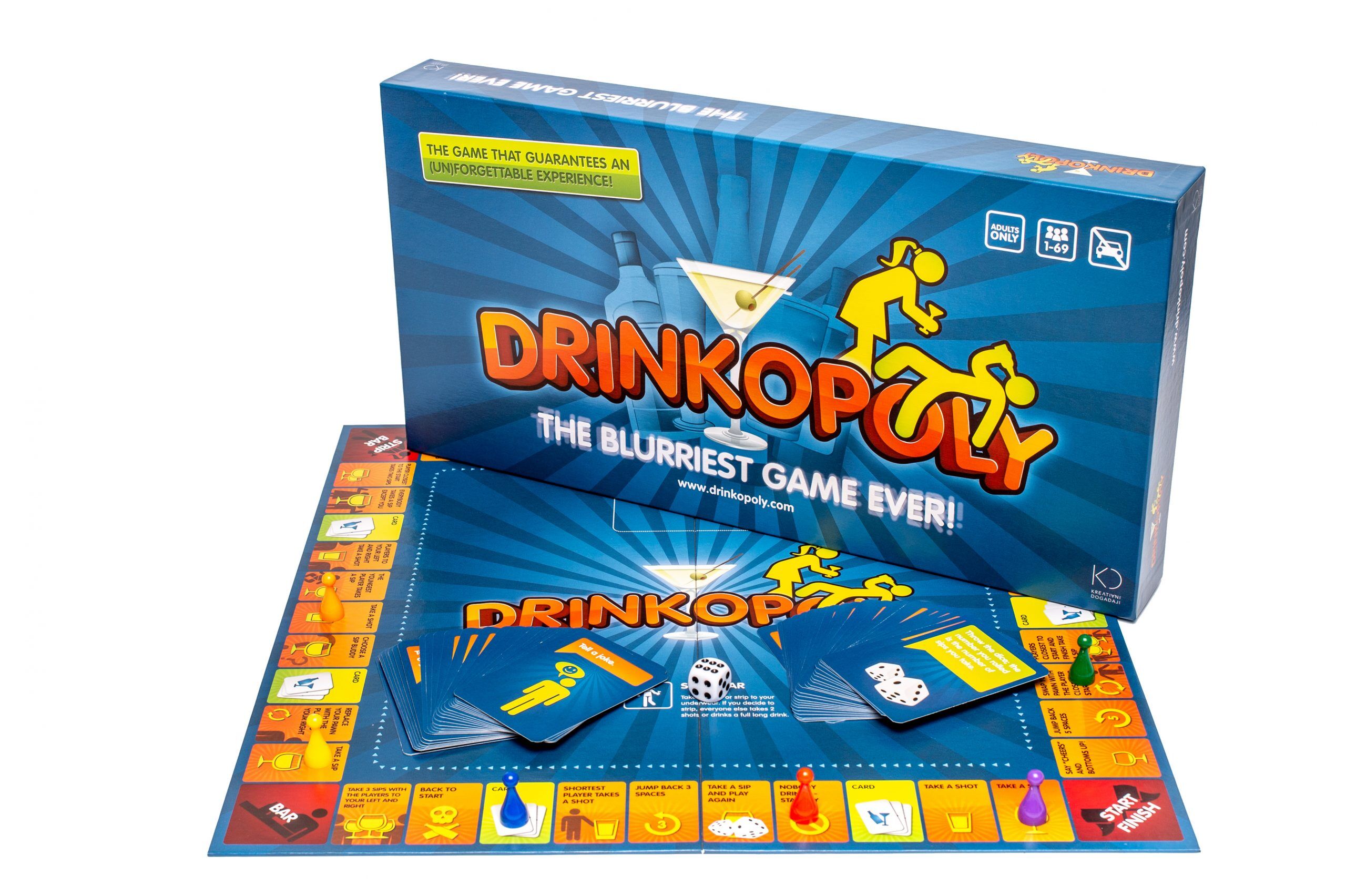 Drinkopoly - Board Drinking Games / drinkinggames.eu