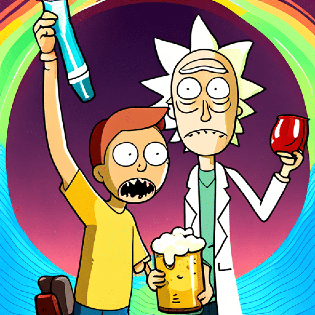 Rick and Morty Drinking Game (Rules) - drinkinggames.eu